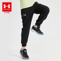 安德玛童装男女童运动长裤春秋休闲中大童针织修身运动卫裤子