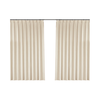 金蝉（JINCHAN）窗帘遮光卧室客厅全屋套餐绍兴柯桥窗帘轨道整套不限窗宽 基础套餐【三窗-窗帘+杆轨】