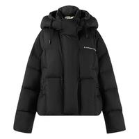 秋水伊人时尚连帽鹅绒羽绒服2026年春季女装宽松廓形面包服女