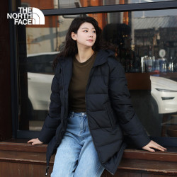北面 羽绒服女冬新款户外700蓬保暖防风防泼水长款外套