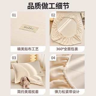 猫人牛奶绒床笠单件秋冬季加厚珊瑚绒2025席梦思床垫保护罩套