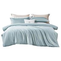 富安娜 FUANNA60支长绒棉被套单人被罩全棉被套单件纯棉被套可水洗棉被套