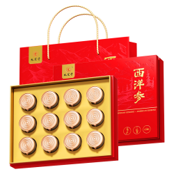 九芝堂 长白山西洋参片 120g 1-1.5cm
