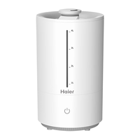 海尔(Haier) 空气加湿器卧室家用办公室桌面轻音补水材质上加水大容量大雾量母婴加湿器 【触屏三挡调节】基础款SCK-94D1C