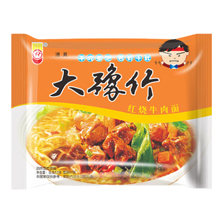 豫竹干脆面休闲零食解馋办公室方便夜宵红烧牛肉味52g*20袋 红烧牛肉味【52g*20袋】