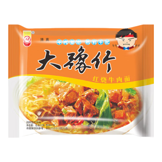 豫竹干脆面休闲零食解馋办公室方便夜宵红烧牛肉味52g*20袋 红烧牛肉味【52g*20袋】