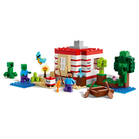 LEGO 乐高 Minecraft我的世界系列 21275 TNT 丛林房屋