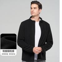 鳄鱼恤 春秋保暖时尚打底拉链开衫男式夹克外套男