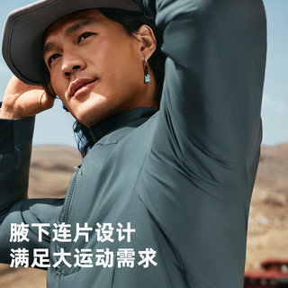 探路者（TOREAD）棉服户外防泼水防风保暖外套男款透气立领绵羊毛登山服2025年 黑色-TAGGBN91774 XL