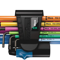 德国维拉 022210 公制L型扳手套装 多色