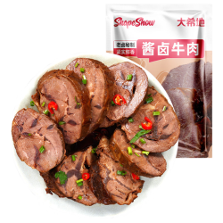 大希地 酱卤牛肉100g*2开袋即食下酒菜熟食真空零食纯肉速食品非牛腱子