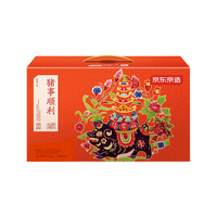 京东京造 猪事顺利肉脯礼盒1.01kg 非遗联名包装