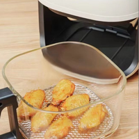 明尚德 MSD明尚德家用空气炸锅多功能大容量烧烤（玻璃仓)加厚AF-1200A1