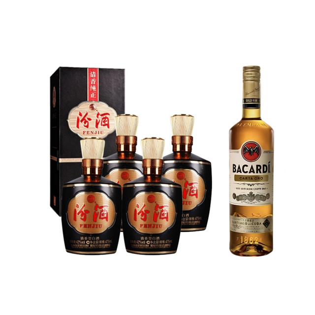 值选：汾酒 1915巴拿马20 42%vol 清香型白酒 475ml*4瓶
