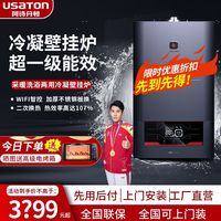 阿诗丹顿 阿诗/丹顿家用一级能效壁挂炉恒温燃气地暖锅炉天然气热水器洗浴