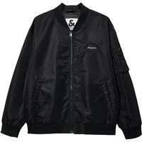 JACK&JONES/杰克琼斯 高品质重磅刺绣 男士棒球服夹克 E40黑色 常规 S (170)