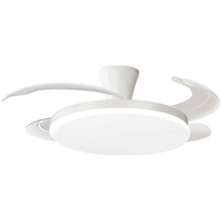 联想(Lenovo)风扇灯护眼普瑞隐形扇餐厅卧室吸顶一体式吊扇灯带灯电扇包安装