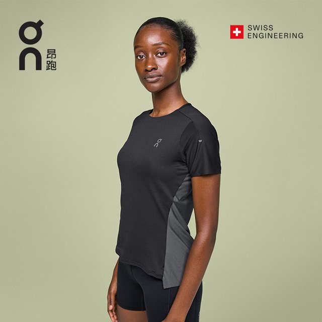 On Performance-T 3女款跑步T恤2024夏圆领轻盈透气运动短袖