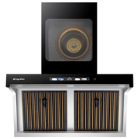 威力油烟分离油烟机家用大吸力智能语音免拆洗静音油烟机