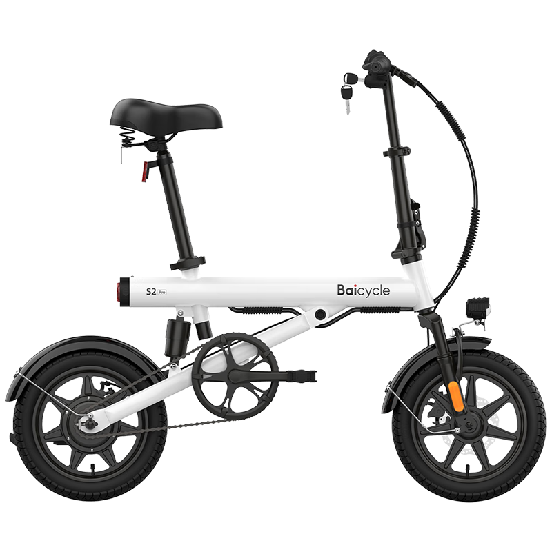  Baicycle 长续航 折叠电动自行车  S2 Pro/前后双避震/铝合金400W 锂电池 36V