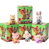 尚美贝贝疯狂动物城2盲盒玩偶周边洞洞乐儿童玩具女孩幼儿园新年