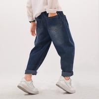 SNOOPY 【儿童牛仔裤】26年春秋季小中大童休闲男女宝休闲宽松长裤