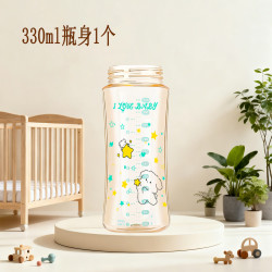 优爱心 适配贝亲奶瓶配件  奶瓶瓶身1个装 330ml