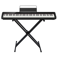 卡西欧（CASIO）电钢琴 PX-S3000BK 88键多功能时尚智能触摸舞台表演级电钢琴 （单机版）