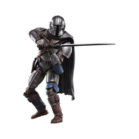 孩之宝 STARWAR星球大战电影同款周边礼物黑色系列曼达洛人人偶G0365