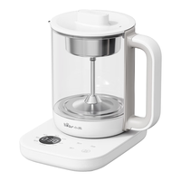 Bear/小熊 ZCQ-J15Z6 316L不锈钢喷淋蒸茶壶 养生壶 1.5L -1000W-316L滤网-双滤网配置