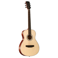 Minsine 名森 民谣吉他 36英寸 原木色 哑光