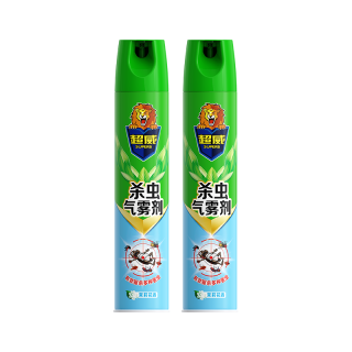 超威 杀虫剂喷雾 基孔肯雅热跳蚤苍蝇臭虫飞虫蟑螂蚂蚁药 500ml*2瓶 茉莉