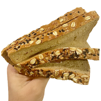 俏美味 谷物黑全麦面包0脂0蔗糖整箱粗粮面包早餐健身代餐休闲零食 谷物黑全麦吐司面包