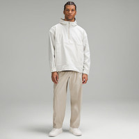 lululemon丨Twill 男士斜纹半拉链外套 LM3EZOS 骨白 M