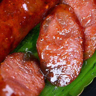 古蜀食者香肠腊肉组合2斤装四川特产腊肠腊肉中秋节伴手礼企业团购大礼品  （后腿腊肉+家常香肠）