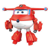 奥迪双钻 超级飞侠儿童玩具大变形机器人语音声光超级装备乐迪