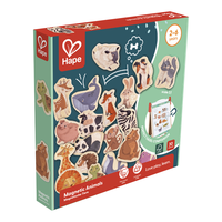 Hape 儿童早教玩具多样化教育磁力强劲动物磁贴