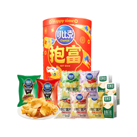 可比克（capico）抱富桶988g年货礼盒零食大礼包