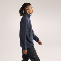 ARC'TERYX SOLANO JACKET 防风 男子 软壳夹克 Black Sapphire/蓝黑色 XL