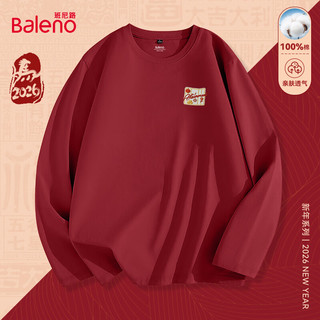  Baleno/班尼路 100%棉 男士长T恤