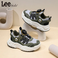  LEE KIDS 防滑 儿童运动鞋  36 【脚长219mm】 军绿