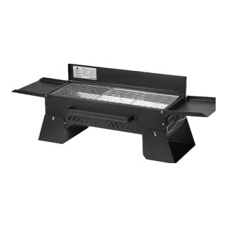 挪客户外 挪客Naturehike 烧烤架系列 有时·桌面烧烤架 双区烤网公文包式收纳