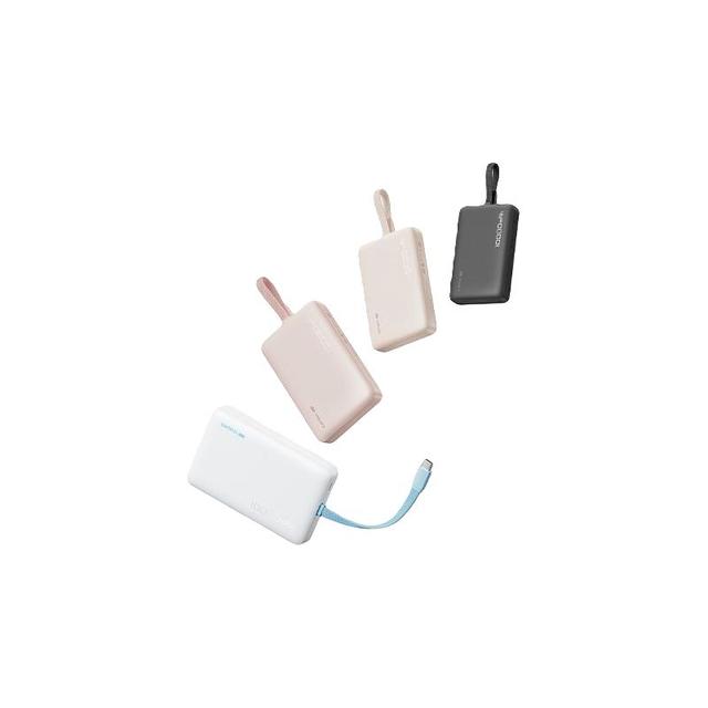 酷态科 CP12磁吸充电宝电芯10000毫安自带线移动电源适用小米苹果