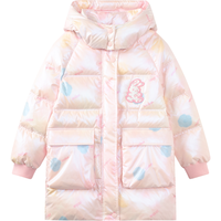Mini Peace 炫彩珠光亮面 女童羽绒服