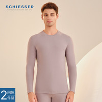 SCHIESSER/舒雅 玻尿酸美肌 男士针织保暖长袖上衣 3XL
