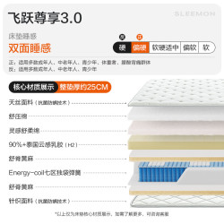 喜临门 -飞跃尊享3.0 独袋轻音弹簧床垫