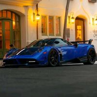 驰誉 玩具 帕加尼车模型仿真合金1:64花雅模型摆件男孩跑车玩具车盒装