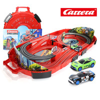 卡雷拉 手提盒轨道赛车玩具 遥控赛车（手提盒轨道*1，手柄*2，赛车*2，装饰栏贴纸若干）