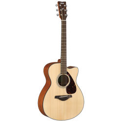 YAMAHA FG系列 FG800MC 民谣吉他 40英寸 原木色