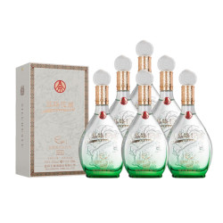 五粮液 丝路花雨 敦煌美术研究所联名 52度浓香型白酒 500ml*6瓶 整箱